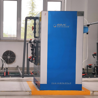 Materiais para reatores de liga de gerador automático de dióxido de cloro para desinfecção de água
