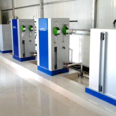 Materiais para reatores de liga de gerador automático de dióxido de cloro para desinfecção de água