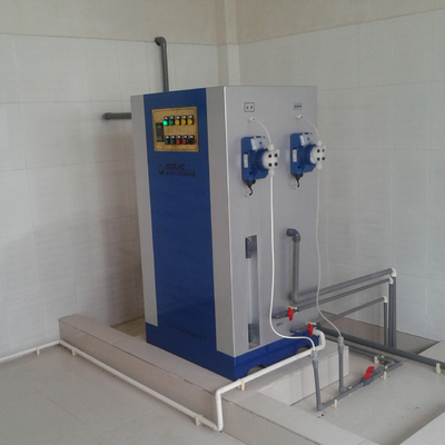 Materiais para reatores de liga de gerador automático de dióxido de cloro para desinfecção de água