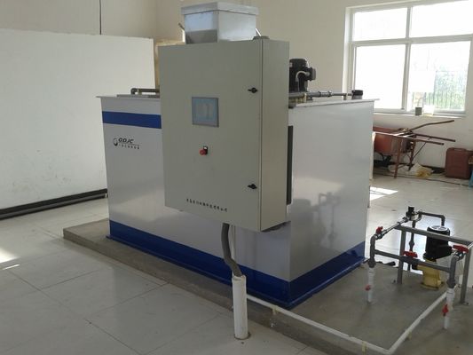 Sistema avançado de dosagem automática de preparação de polímeros químicos para tratamento de águas residuais