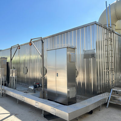 300 kg Peso Tratamento de resíduos de gases com odor e filtro desodorizante Equipamento de desodorizante biológico