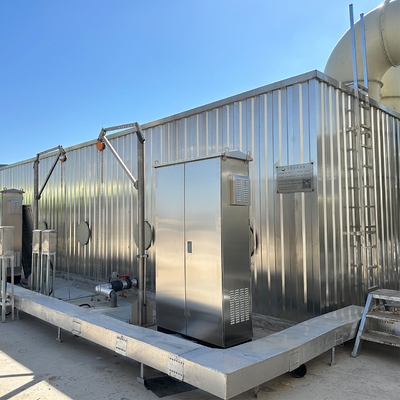 Equipamento de desodorização de instalações de tratamento de águas residuais biológicas com biofiltro