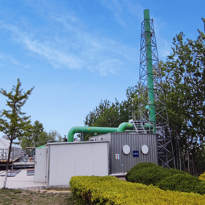 Equipamento de desodorização de instalações de tratamento de águas residuais biológicas com biofiltro