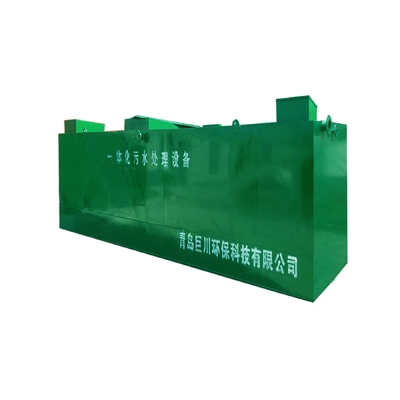 Instalação de equipamento de tratamento de águas residuais em recipientes com produção de 100 l/hora em Qingdao