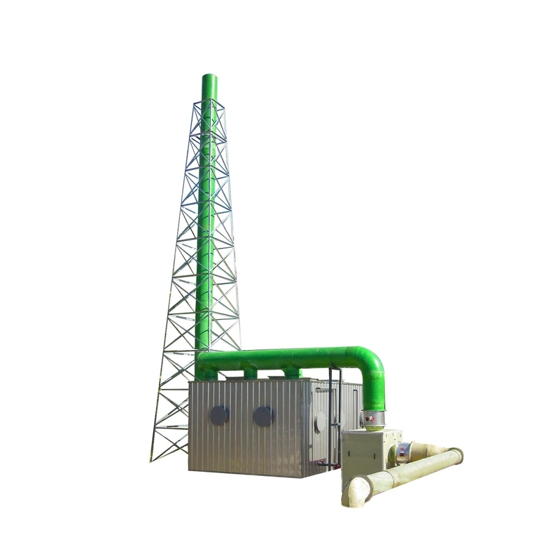 Equipamento de desodorização de instalações de tratamento de águas residuais biológicas com biofiltro