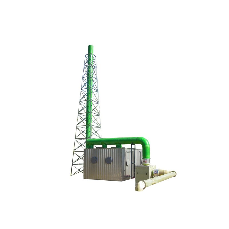 Equipamento de desodorização biológica para o tratamento de COV